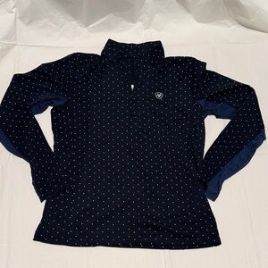 ARIAT SUNSTOPPER 3.0 1/4 ZIP BASELAYER (YOUTH